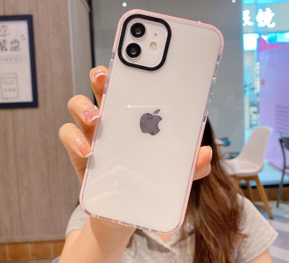 Coque Transparente à Bordures Épaisses pour iPhone 13 Pro Max - Coque Wiqeo 10€-15€, Coque, iPhone 13 Pro Max, Silicone, Transparente Wiqeo, Déstockeur de Coques Pour iPhone