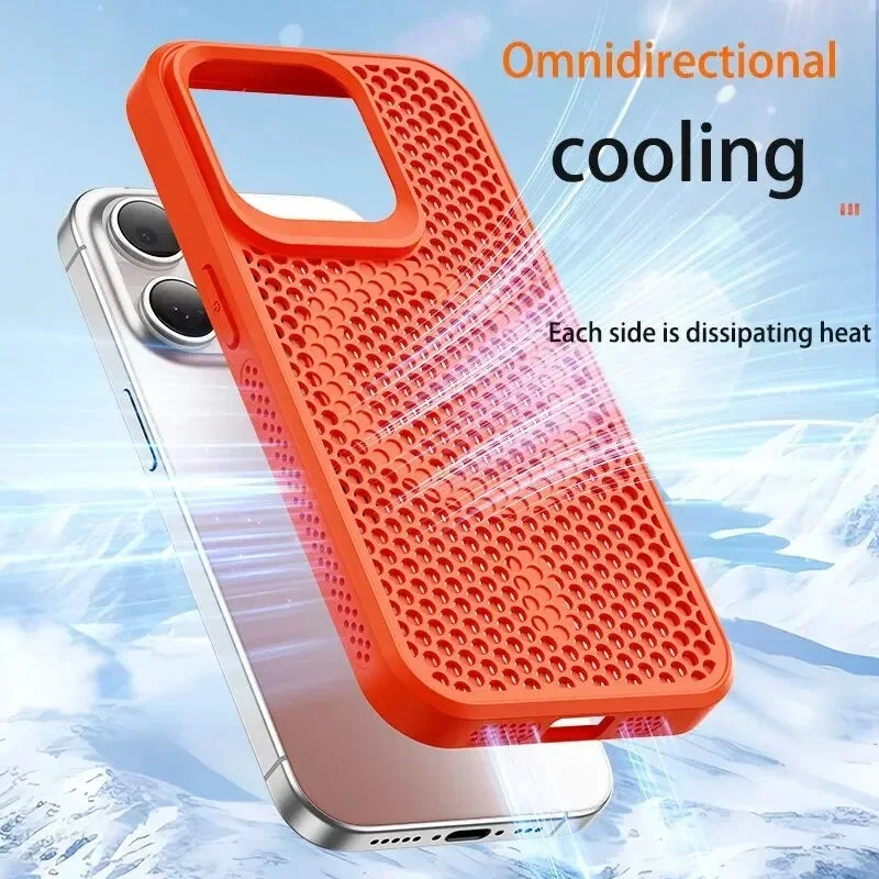 Coque Magnétique Antichoc À Ventilation Optimisée Pour iPhone - Image 1