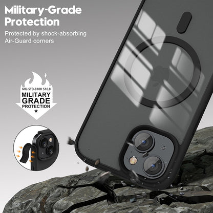 Coque Magnétique Transparente Antichoc Pour iPhone - Image 2