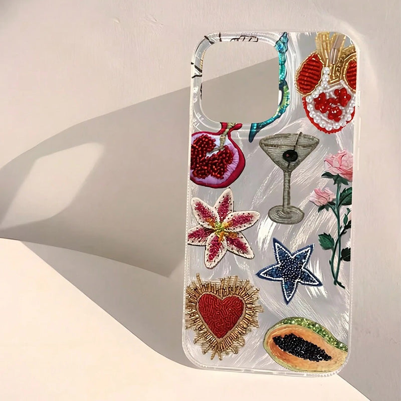 Coque Motifs de Fleurs Pour iPhone - Image 2