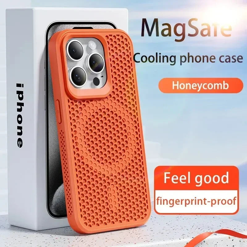 Coque Magnétique Antichoc À Ventilation Optimisée Pour iPhone - Image 2