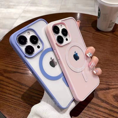 Coque Magnétique Transparente Renforcée Pour iPhone - Image 3