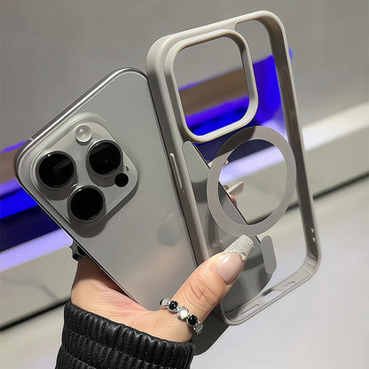 Titanium Gray Coque Magnétique Antichoc Pour Iphone