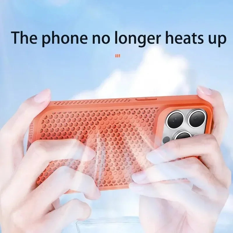 Coque Magnétique Antichoc À Ventilation Optimisée Pour iPhone - Image 4
