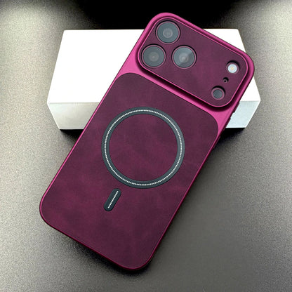 Wine Red Coque Protection Renforcée Avec Support Pour iPhone