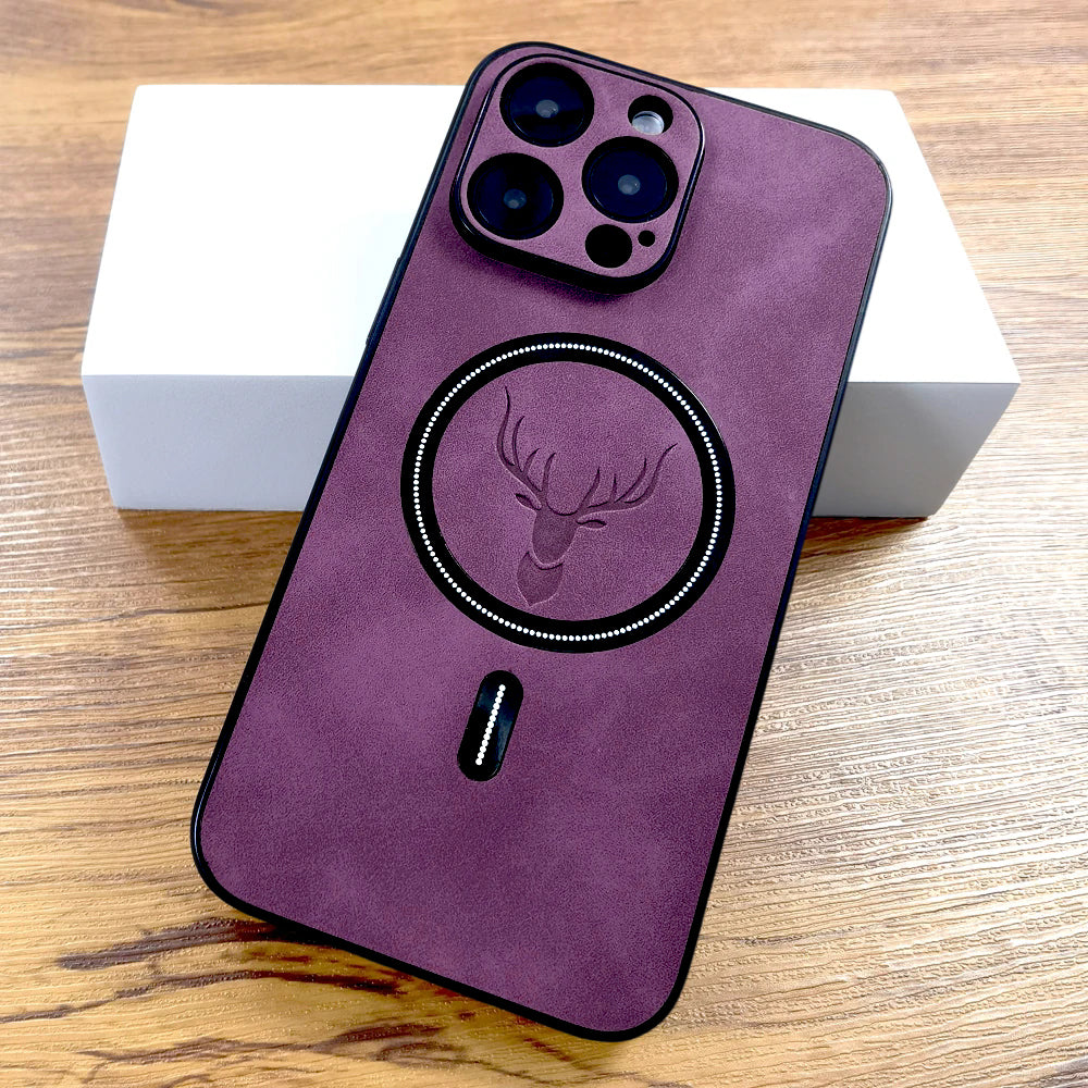 Wine Red Coque Élégante Avec Support Intégré Pour iPhone