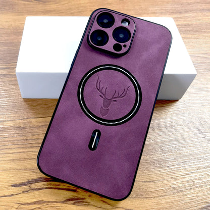 Wine Red Coque Élégante Avec Support Intégré Pour iPhone