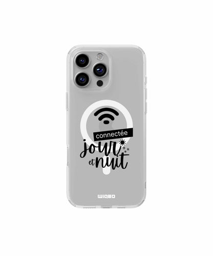 Coque connectée jour et nuit pour iPhone