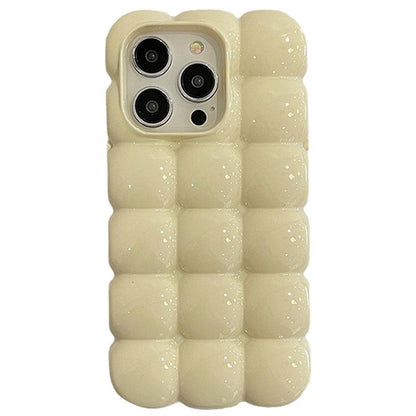 Coque 3D Bulleuse en Silicone pour iPhone 16 Plus