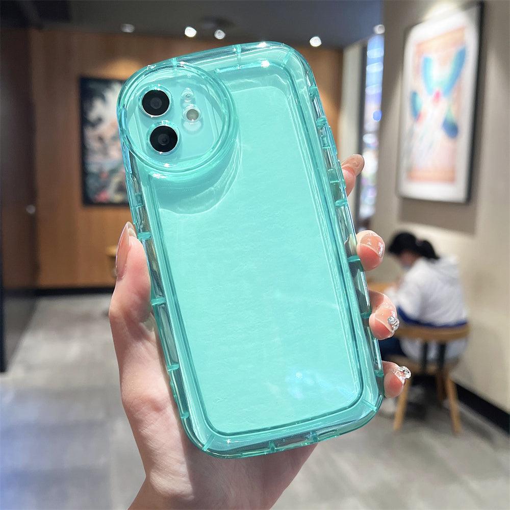 Coque Airbag en Silicone Transparente pour iPhone 15 Plus - Coque Wiqeo 10€-15€, Coque, iPhone 15 Plus, Silicone, Transparente Wiqeo, Déstockeur de Coques Pour iPhone