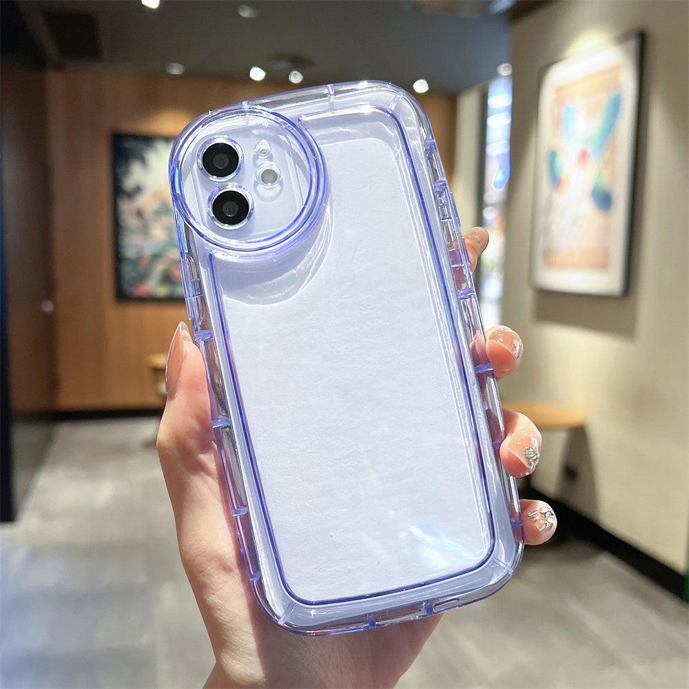 Coque Airbag en Silicone Transparente pour iPhone 15 Plus - Coque Wiqeo 10€-15€, Coque, iPhone 15 Plus, Silicone, Transparente Wiqeo, Déstockeur de Coques Pour iPhone