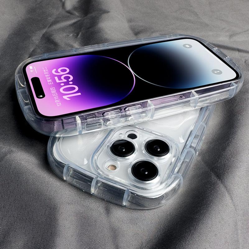Coque Airbag en Silicone Transparente pour iPhone Xr, Wiqeo