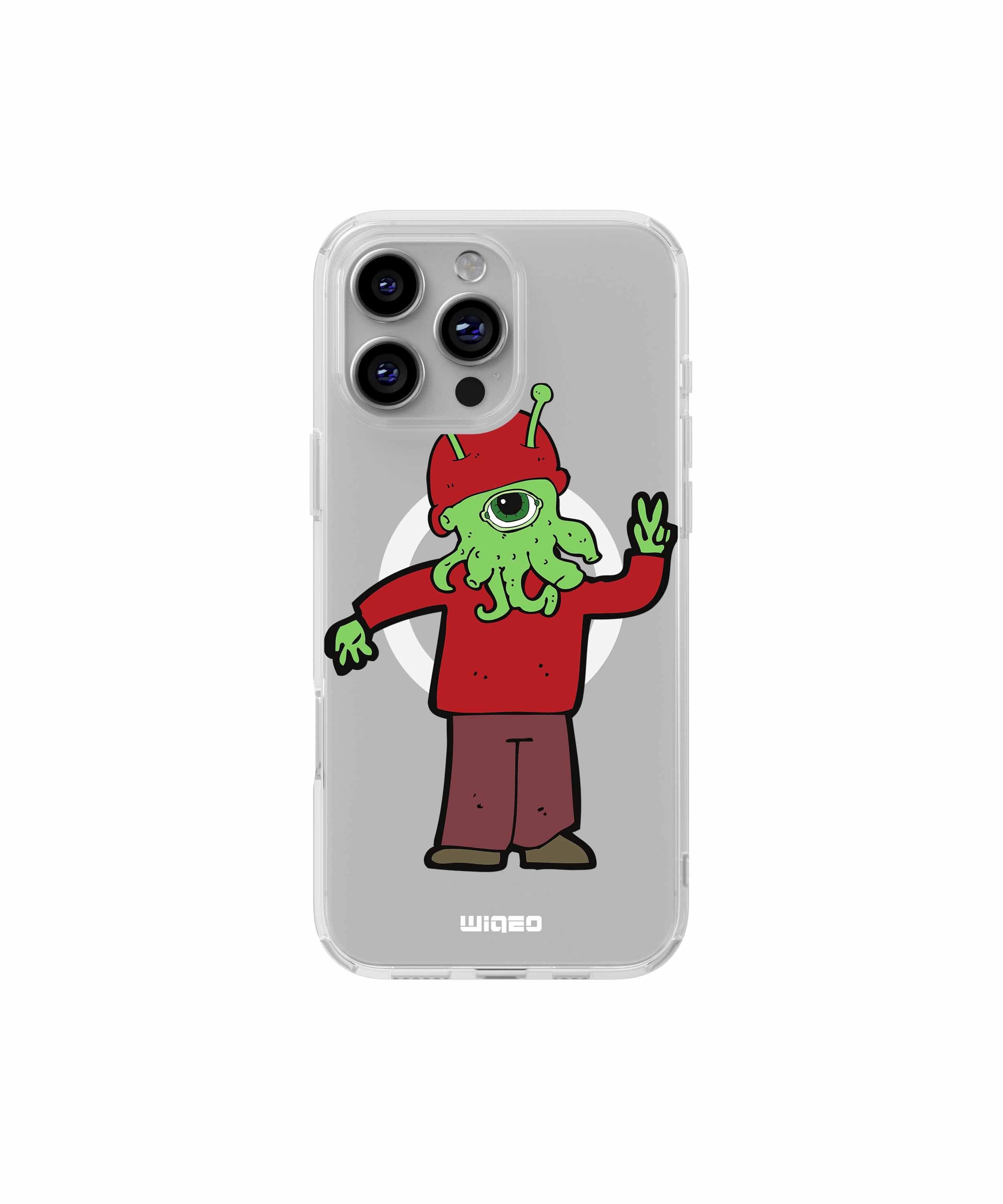 Coque alien pacifique pour iPhone