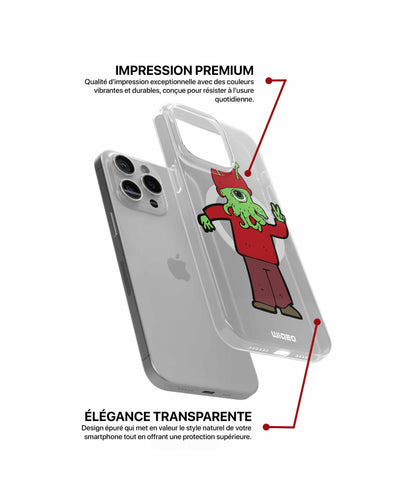 Coque alien pacifique pour iPhone