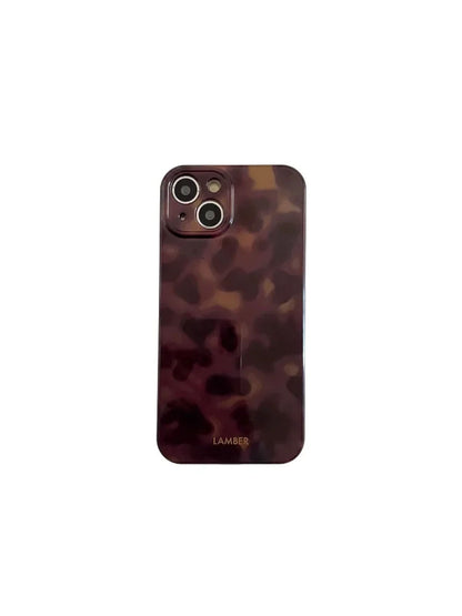 Coque Antichoc Design Rétro Brun pour iPhone 15 - Marron