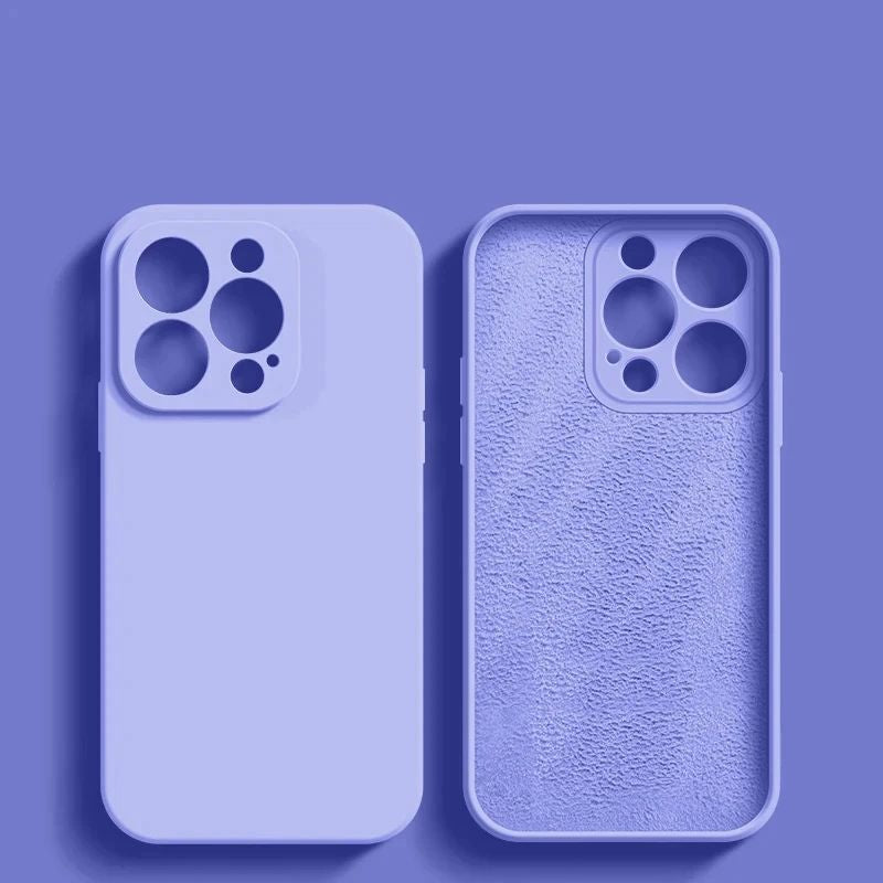Coque Antichoc Fine en Silicone pour iPhone 14 Pro Max - Violet Clair