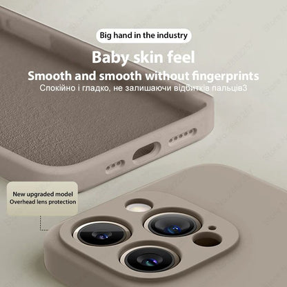 Coque Antichoc Fine en Silicone pour iPhone 16