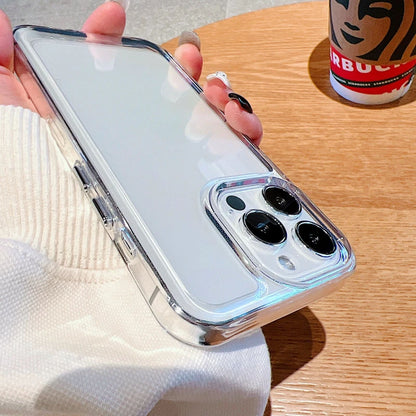Coque Antichoc Transparente Design Élégant en Acrylique Durable pour iPhone 14