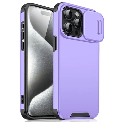 Coque Antisalissure Matelassée Confortable 360 Protection pour iPhone 16 - Violet