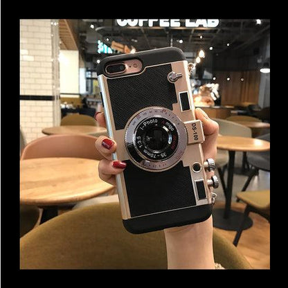 Coque Appareil Photo Rétro 3D pour iPhone 16 Pro Max - Coque Wiqeo 10€-15€, Coque, iPhone 16 Pro Max, Silicone Wiqeo, Déstockeur de Coques Pour iPhone