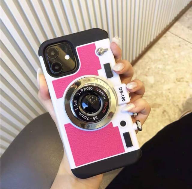 Coque Appareil Photo Rétro 3D pour iPhone 16 Pro Max - Coque Wiqeo 10€-15€, Coque, iPhone 16 Pro Max, Silicone Wiqeo, Déstockeur de Coques Pour iPhone