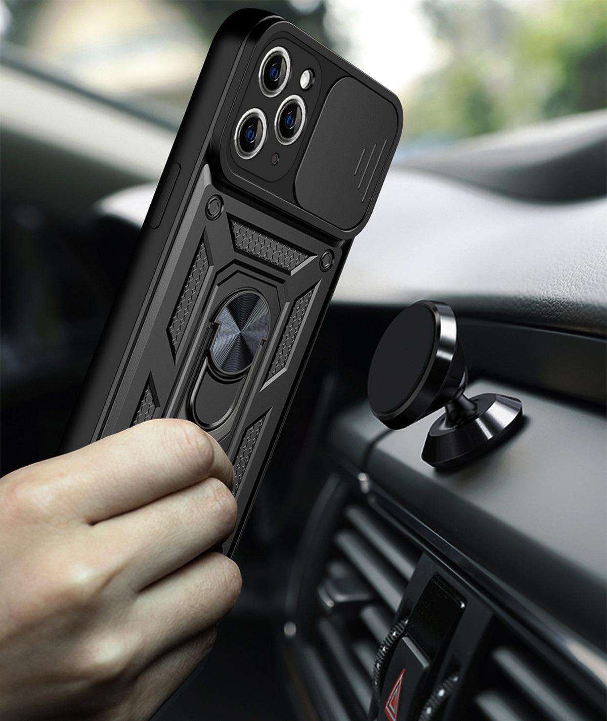 Coque Armure Avec Support pour iPhone 14 Pro Max - Coque Wiqeo 15€-20€, Coque, iPhone 14 Pro Max, Métal, Silicone, Support Wiqeo, Déstockeur de Coques Pour iPhone