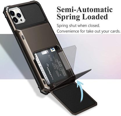 Coque Armure Porte-cartes pour iPhone 16