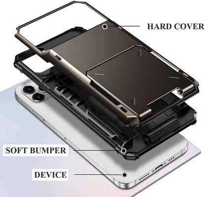 Coque Armure Porte-cartes pour iPhone 16