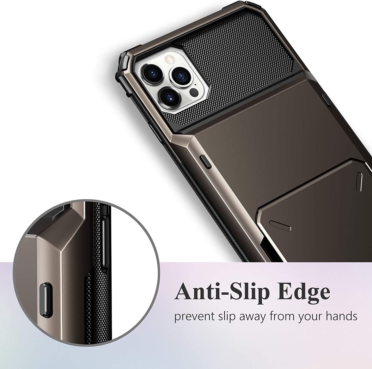 Coque Armure Porte-cartes pour iPhone 16