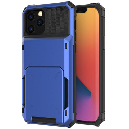 Coque Armure Porte-cartes pour iPhone 16 - Coque Wiqeo 15€-20€, Coque, iPhone 16, Portefeuille Wiqeo, Déstockeur de Coques Pour iPhone