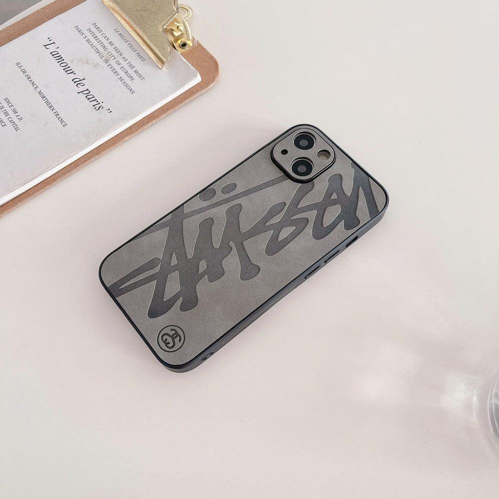 Coque Aspect Cuir Urbain pour iPhone 16