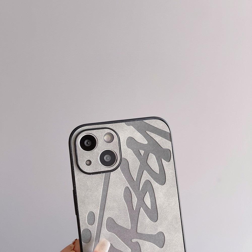 Coque Aspect Cuir Urbain pour iPhone 16