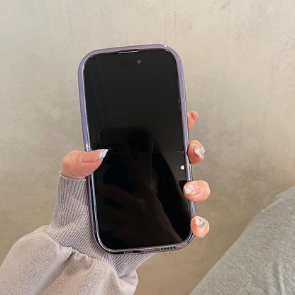 Coque Aspect Mercure en Silicone pour iPhone 16 Pro
