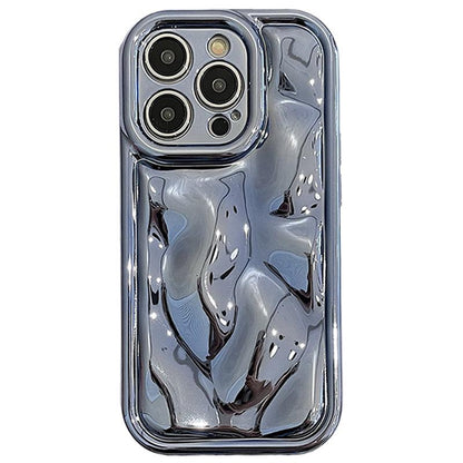 Coque Aspect Mercure en Silicone pour iPhone 16 Pro - Coque Wiqeo 10€-15€, Coque, iPhone 16 Pro, Silicone Wiqeo, Déstockeur de Coques Pour iPhone
