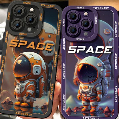 Coque Astronaute Miniature pour iPhone 12 - Coque Wiqeo 10€-15€, Coque, iPhone 12, Silicone Wiqeo, Déstockeur de Coques Pour iPhone