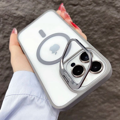 Coque avec Anneau Support et Protection Objectif pour iPhone 15