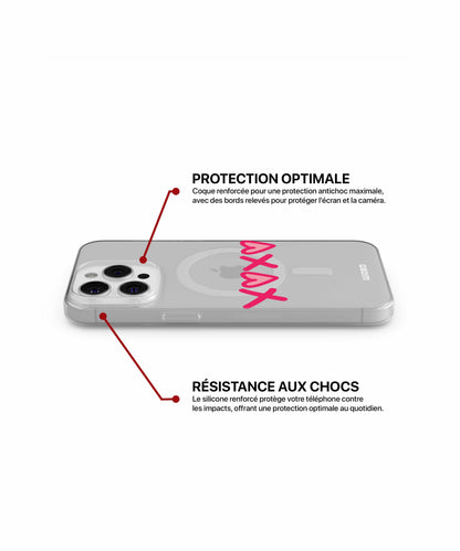 Coque baiser doux xoxo pour iPhone