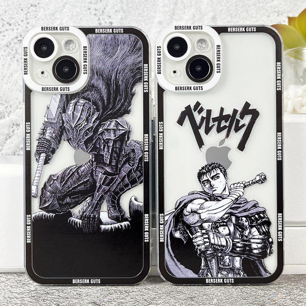 Coque Berserk Guts Manga pour iPhone 16 Pro