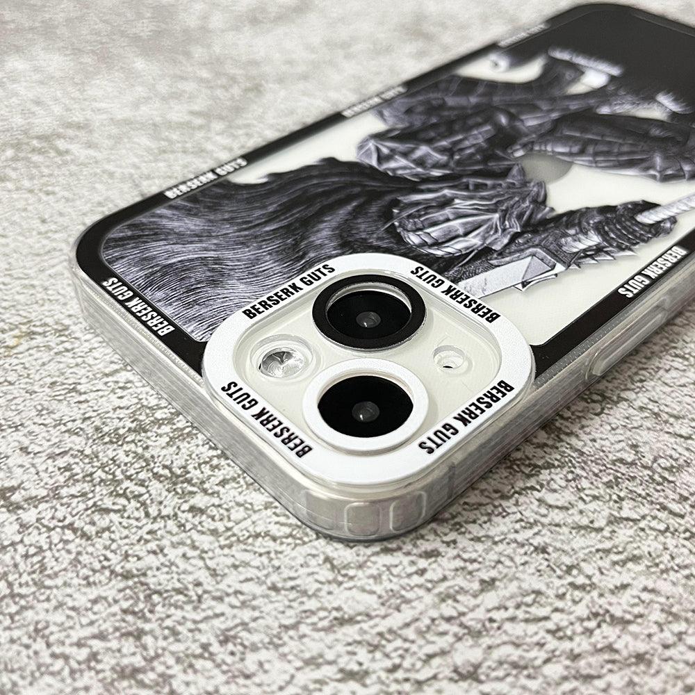 Coque Berserk Guts Manga pour iPhone 16 Pro