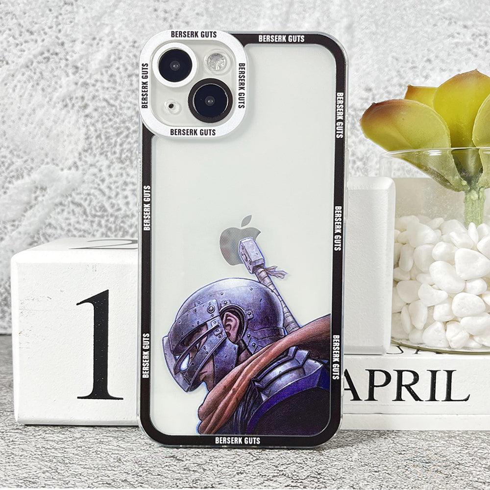 Coque Berserk Guts Manga pour iPhone 16 Pro - Coque Wiqeo 10€-15€, Coque, iPhone 16 Pro, Silicone Wiqeo, Déstockeur de Coques Pour iPhone