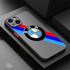 Coque BMW Carbone Bleu Noir pour apple Iphone 11