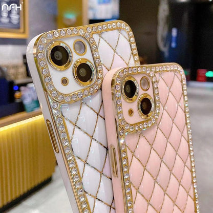 Coque Cadre de Placage de Luxe pour iPhone 16