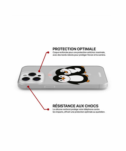 Coque câlin polaire pour iPhone