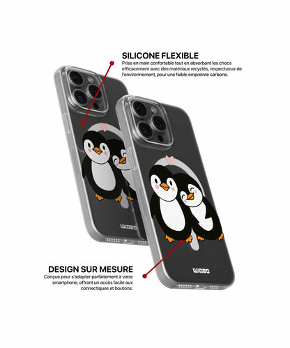 Coque câlin polaire pour iPhone