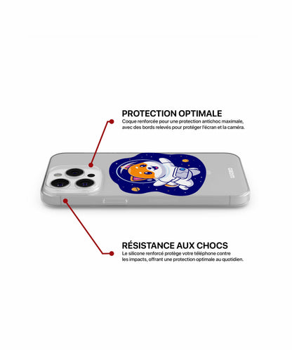 Coque chien cosmonaute pour iPhone