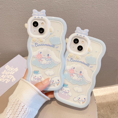 Coque Cinnamoroll Kawaii en Silicone pour iPhone 16
