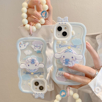 Coque Cinnamoroll Kawaii en Silicone pour iPhone 16 Pro