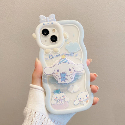 Coque Cinnamoroll Kawaii en Silicone pour iPhone 16 Pro