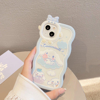 Coque Cinnamoroll Kawaii en Silicone pour iPhone 16 Pro - Coque Wiqeo 15€-20€, Coque, iPhone 16 Pro, Silicone Wiqeo, Déstockeur de Coques Pour iPhone