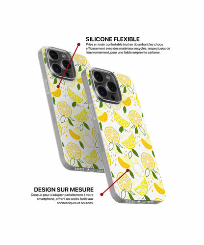 Coque citrons acidulés pour iPhone